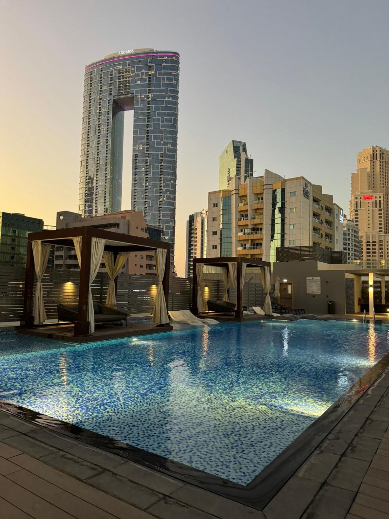 Promo I Sea View I 1 Bedroom Apartment I Studio One Tower I Dubai Marina Bagian luar foto